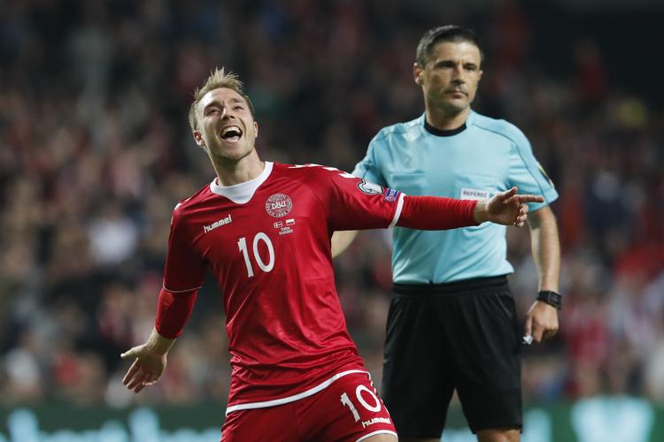 Målet til 4-0 kronede Christian Eriksens fænomenale indsats mod Polen.
   