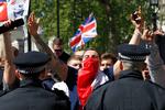 England har tidligre været præget af uro og sammenstød mellem højre- og venstreorienterede grupper. Nu har politiet anholdt fire fra en nazigruppe, der er blevet forbudt. Arkivfoto. 