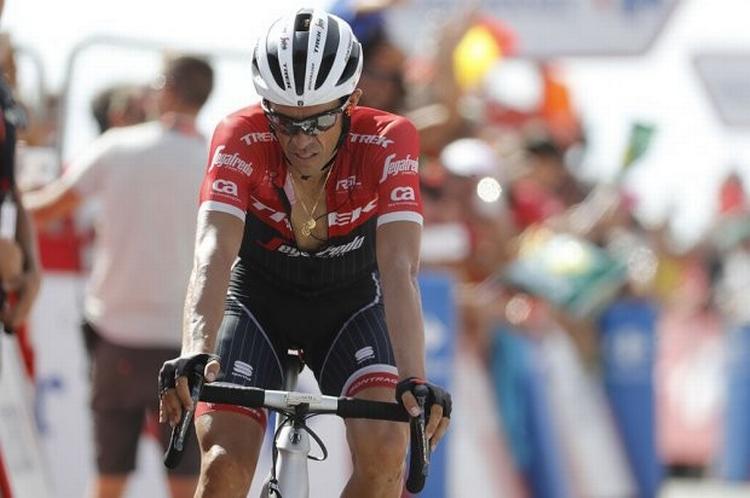 Alberto Contador har vist stor angrebsiver hidtil i Vueltaen og får rig lejlighed til at demonstrere den igen i dag. Foto: Unipublic/Photogomez Sport. 
