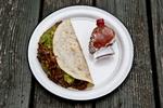 La Neta serverer  »fråderen« quesadillas, som Ibyens anmelder tidligere har rost.
   