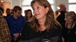 Lotte Thorsen modtager på dette billede Politikens interne Edvard-pris i 2014.
   
