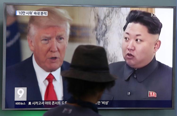 Trump truer og Kim Jong-un er klar med en reaktion. 
