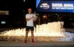 Det var første gang i fir e år, Rafael Nadal triumferede i New York, hvor han nu har vundet tre gange.  