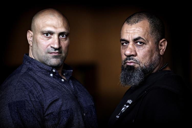 Abu Ibrahim (tv) og Farid Chahade begge fædre på Nørrebro har sat sig for at standse bandekonflikten, mægle mellem parterne og skabe fred i området. 
   