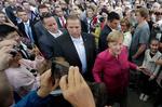 Den tyske kansler, Angela Merkel, står lige nu til at vinde valget i Tyskland 24. september.  
   