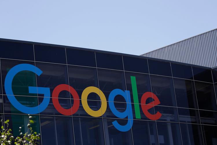 Googles hovedkvarter i Mountain View, Californien.  
   