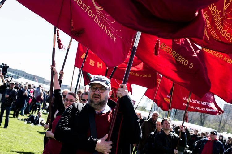Reportage 1.maj i Fælledparken