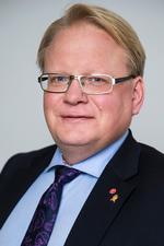 Sveriges forsvarsminister, Peter Hultqvist 