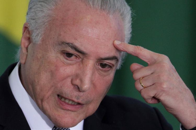 Brasiliens præsident, Michel Temer, står igen over for beskyldninger om korruption. 