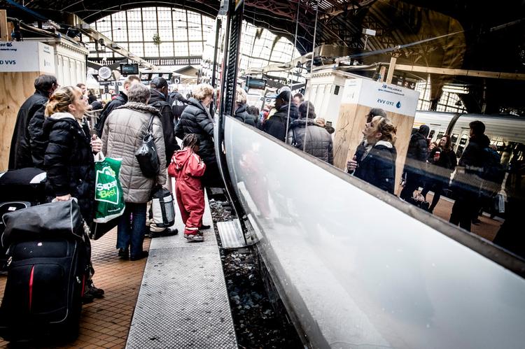 Socialdemokraterne vil lægge DSB og Banedanmark sammen. (arkivfoto)   