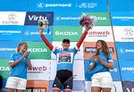 Mads Pedersen kunne juble over den samlede sejr i Danmark Rundt.
   
