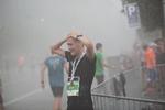 Dagens halvmaraton blev aflyst pga. voldsomt skybrud. Der er mere regn i vente, oplyser DMI. 