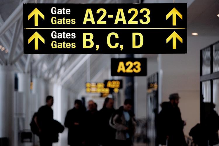 Selv om en forsinkelse foregår i et ikke EU-land, kan passagererne alligevel have krav på kompensation, hvis der er tale om en samlet flybillet. Finn Frandsen/POLFOTO