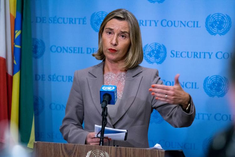 EU's udenrigschef, Federica Mogherini. 