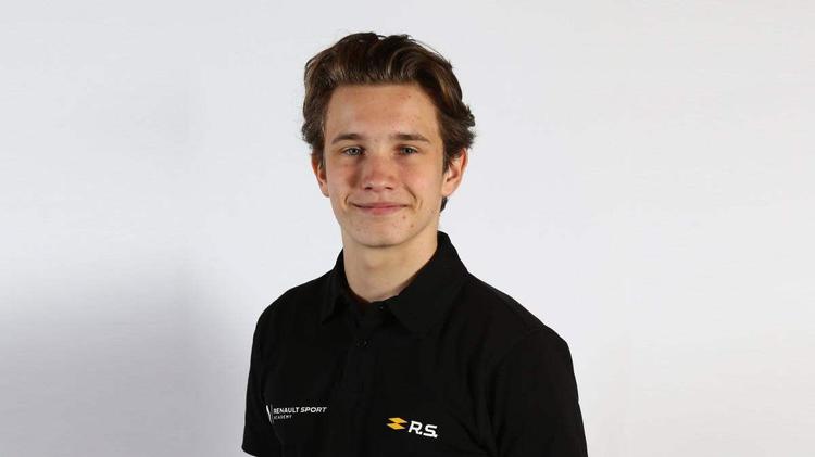 Christian Lundgaard er i en alder af blot 16 år frem i motorsportsverdenen med stormskridt. Foto: Renault 