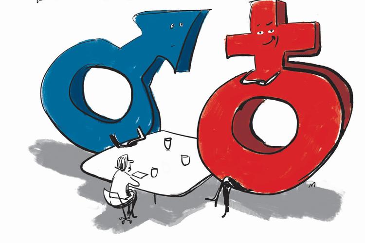 Tegning Mette Dreyer (arkiv)