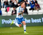 OB's første mål blev scoret af Jacob Barrett Laursen. 
