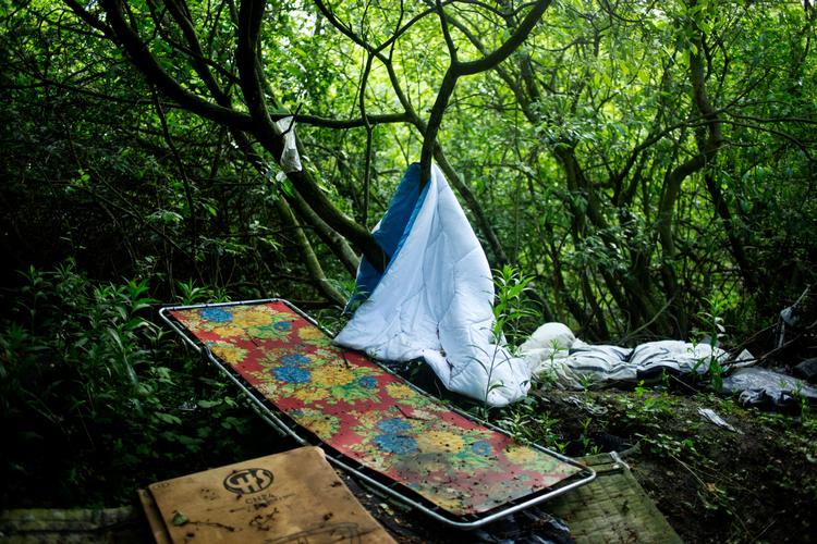 Siden 1. juli har politiet cirka 25 gange udstedt et zoneforbud på 400 meter i forbindelse med rydning af lejre.  