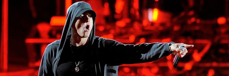 Rapperen Eminem. 