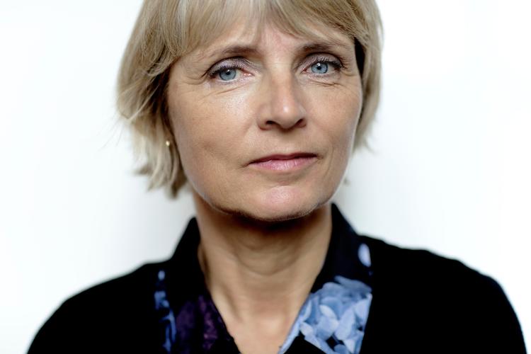 Forfatteren Hanne-Vibeke Holst. Her fotograferet i 2013. 