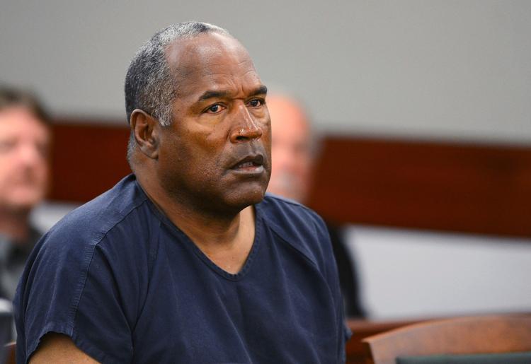 O.J. Simpson ved et tidligere møde i retten.  