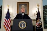 Donald Trump sendte sine tanker til de sårede og de dræbtes efterladte. 