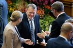Lars Løkke Rasmussen og Mette Frederiksen ses her ved Folketingets åbning tidligere på ugen.  