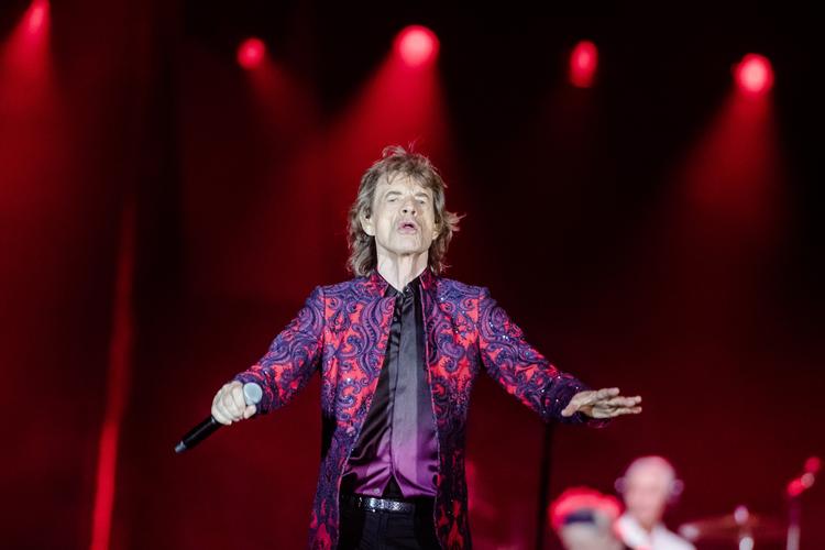 Mick Jagger var i storform. Hvis man spørger BT's anmelder. 
   