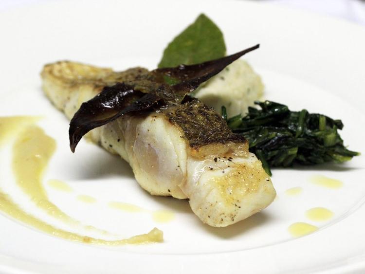 Fisk er en gennemgående råvare på restauranterne i Vieste (her Ristorante il Capriccio), der ligger helt ud til Adriaterhavet på den italienske støvlehæl. 