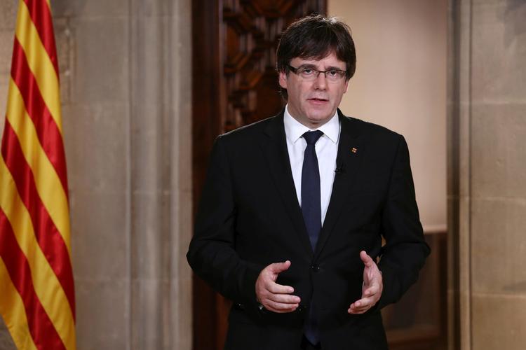Carles Puigdemont, den catalanske leder, vil formentlig erklære Catalonien uafhængigt i næste uge. 