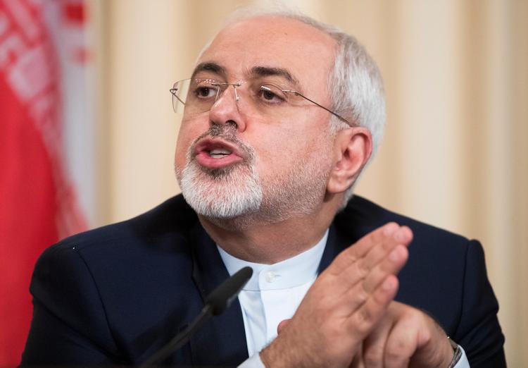 Mohammad Javad Zarif var en hovedmændene bag atomaftalen, som de fem stormagter i FN's Sikkerhedsråd samt Tyskland indgik med Iran i 2015. Arkivbillede 