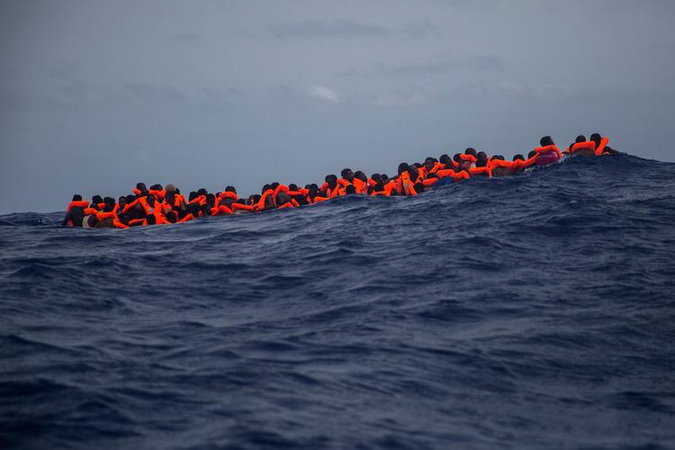 Mange migranter, der søger mod Europa, har taget turen fra Libyens kyst.  