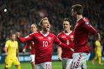 For sjette landskamp i træk scorede Christian Eriksen, da han omsatte et straffespark til 1-0.
   