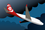 Siden midten af august, hvor Air Berlin gik i betalingsstandsning har situationen ift. hvad der kommer til at ske både for passagerer, medarbejdern og selskabet været usikker. 
Illustration: CLaus Nørregaard 