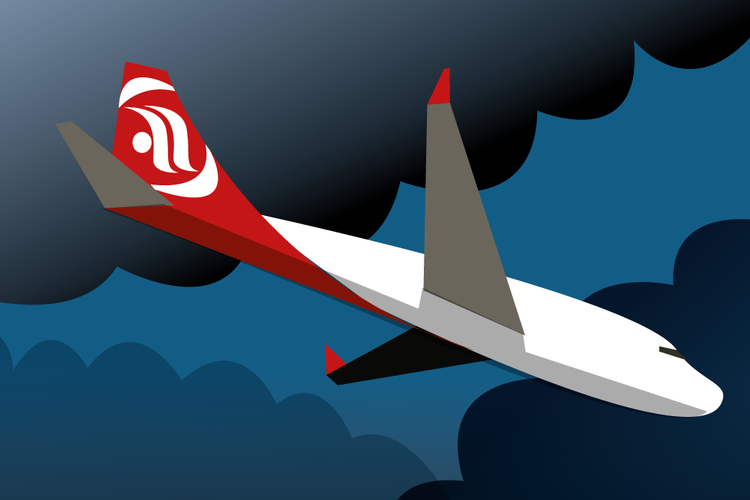 Siden midten af august, hvor Air Berlin gik i betalingsstandsning har situationen ift. hvad der kommer til at ske både for passagerer, medarbejdern og selskabet været usikker. 
Illustration: CLaus Nørregaard 