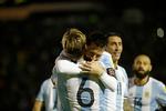 Og målscoreren er... Lionel Messi, selvfølgelig. Fernando Vergara/AP