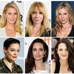 Et udpluk af de kvinder, som Harvey Weinstein angiveligt har begået seksuelle overgreb imod: Øverst fra venstre: Gwyneth Paltrow, Rosanna Arquette og Mira Sorvino. Og rækken under:  Rose McGowan, Angelina Jolie Pitt og Asia Argento. 