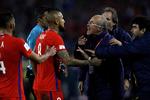 Arturo Vidal er en af de største profiler på Chiles landshold, der er forsvarende sydamerikansk mester, men kiksede kvalifikationen til VM. 