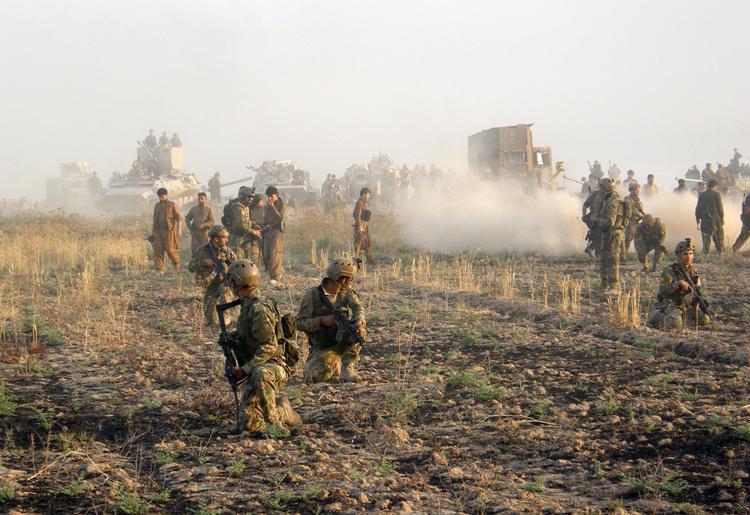 De kurdiske styrker skal forsvare Kirkuk mod et eventuelt irakisk angreb.  