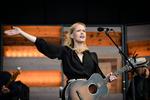 3. november tager Tina Dickow ud på en lægere soleturné i Danmark. Her ses hun ved Grøn Koncert. (arkivfoto)  Foto: Philip Davali