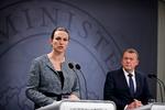 Regeringen har fremsat et lovforslag, som vil gøre det lettere for privatskoler at tage imod nyankomne flygtninge børn. Her ses undervisningsminister Merete Riisager (LA) og statsminister Lars Løkke Rasmussen (V).
   