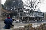 Fire in Pontevedra