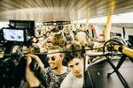 De fire kunstnere, som spiller i løbet af metroturen, er Fruit, Astrid Sonne, Code Walk og Anastasia Kristensen. Billedet er fra sidste års Trans Metro Express.  