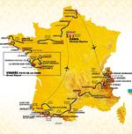 Den 105. udgave af Tour de France bevæger sig uden om det centrale Frankrig, men byder på skrappe udfordringer i både nord og syd.
   