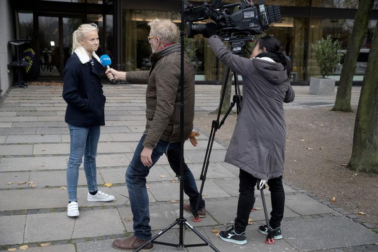 Pernille Harder og resten af holdet er klar til at spille mod Kroatien efter den aflyste kamp mod svenskerne. 