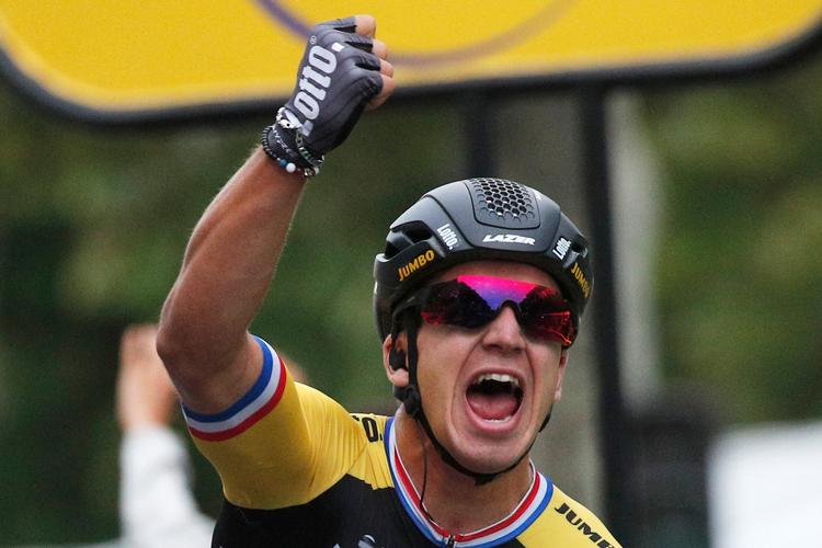 Hollænderen Dylan Groenewegen kunne på 5. etape Tour of Guangxi juble over sæsonens 8. sejr.
   