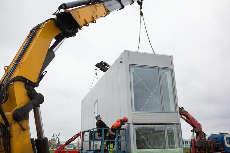 
    København får nu sine første containerboliger til studenter.  