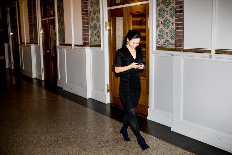 
Anna Mee Allerslev på valgnatten på Københavns Rådhus ved kommunalvalget for fire år siden. hendes valgkamp i år skæmmes af bryllupssagen. 