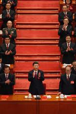 Kinas leder hedder også  de næste fem år Xi Jinping - og måske længere tid endnu. 