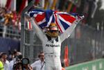 VM-titlen er den fjerde for Lewis Hamilton, der også har vundet i 2008, 2014 og 2015. 